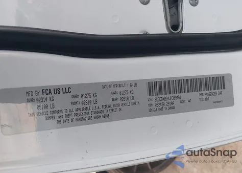 2018 Dodge Charger Sxt Rwd из США, поврежденный, VIN 2C3CDXBG4JH309461